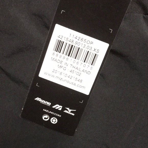 NWT Mizuno Square Running Shorts XS - Picture 4 of 4